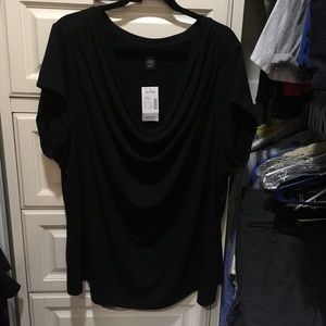 NWT Black Lane Bryant plus size 26W shirt